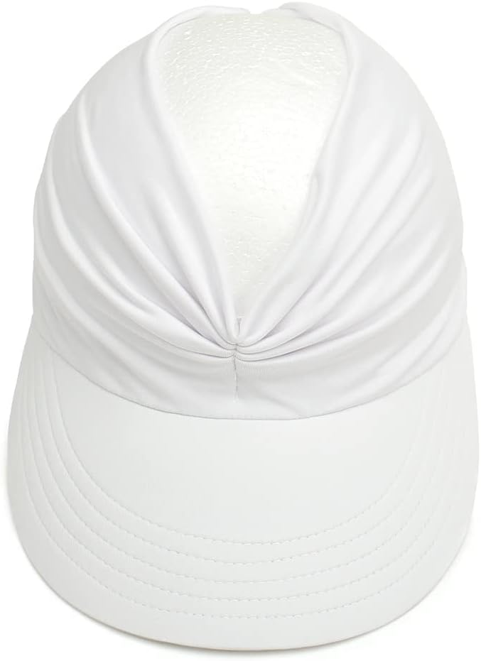 ZYAWP Sun Hat Women Sun Beach Visor Cap UV Protection with Wide Brim for Sports Beach Golf Hiking - Image 5